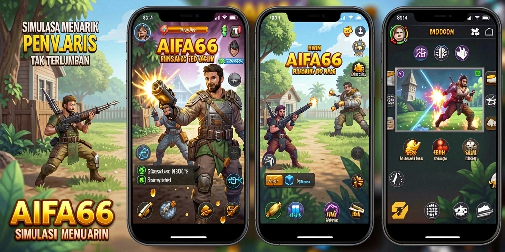 Tampilan gameplay AIFA66 yang menakjubkan dalam dunia simulasi.