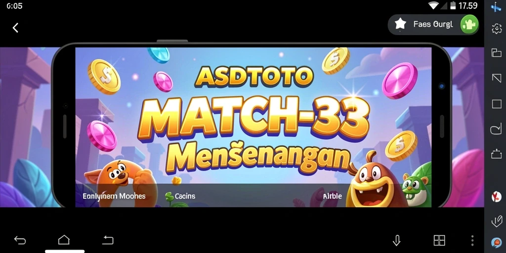 Tangkapan layar gameplay <strong>ASDTOTO</strong> menampilkan momen mencocokkan elemen.