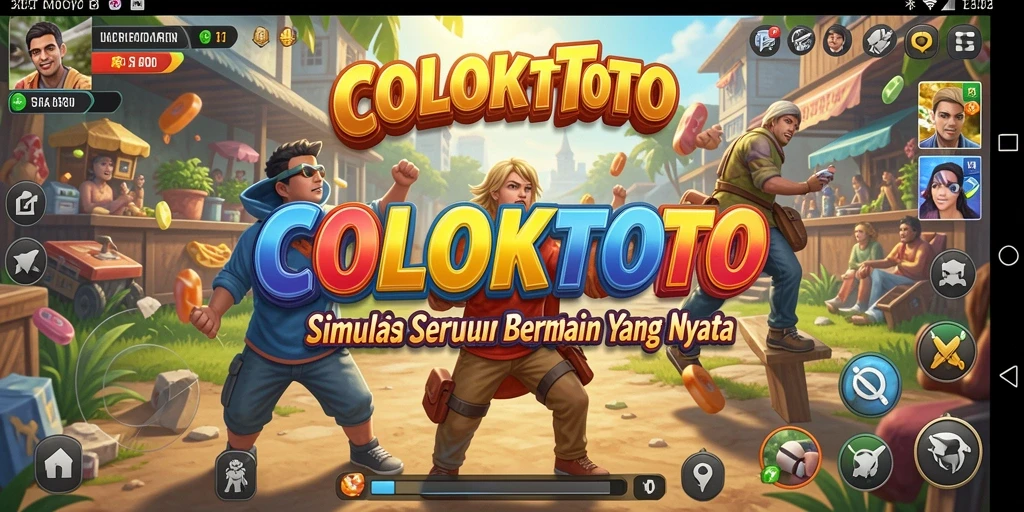 Tampilan gameplay COLOKTOTO yang menarik dan seru.