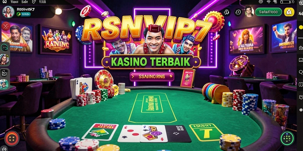 Tampilan gameplay RSNVIP7 dengan berbagai permainan Kasino menarik.